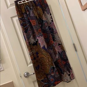 Anthropologie maxi skirt